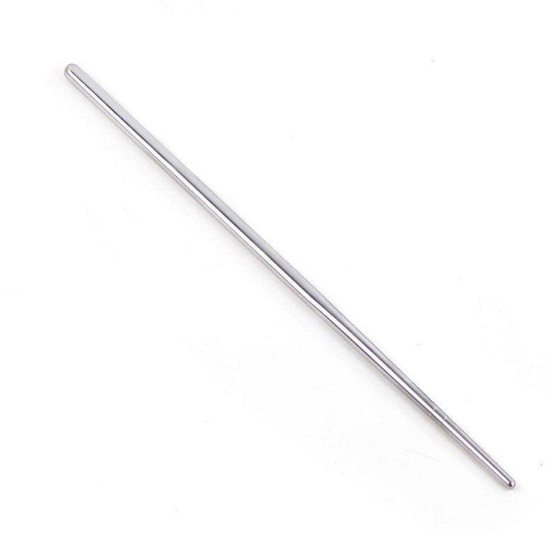 palillo chino con punta fina en acero inoxidable 220 mm